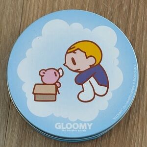 Gloomy Bear Chaz Tin Coaster in Tin Play Imaginative